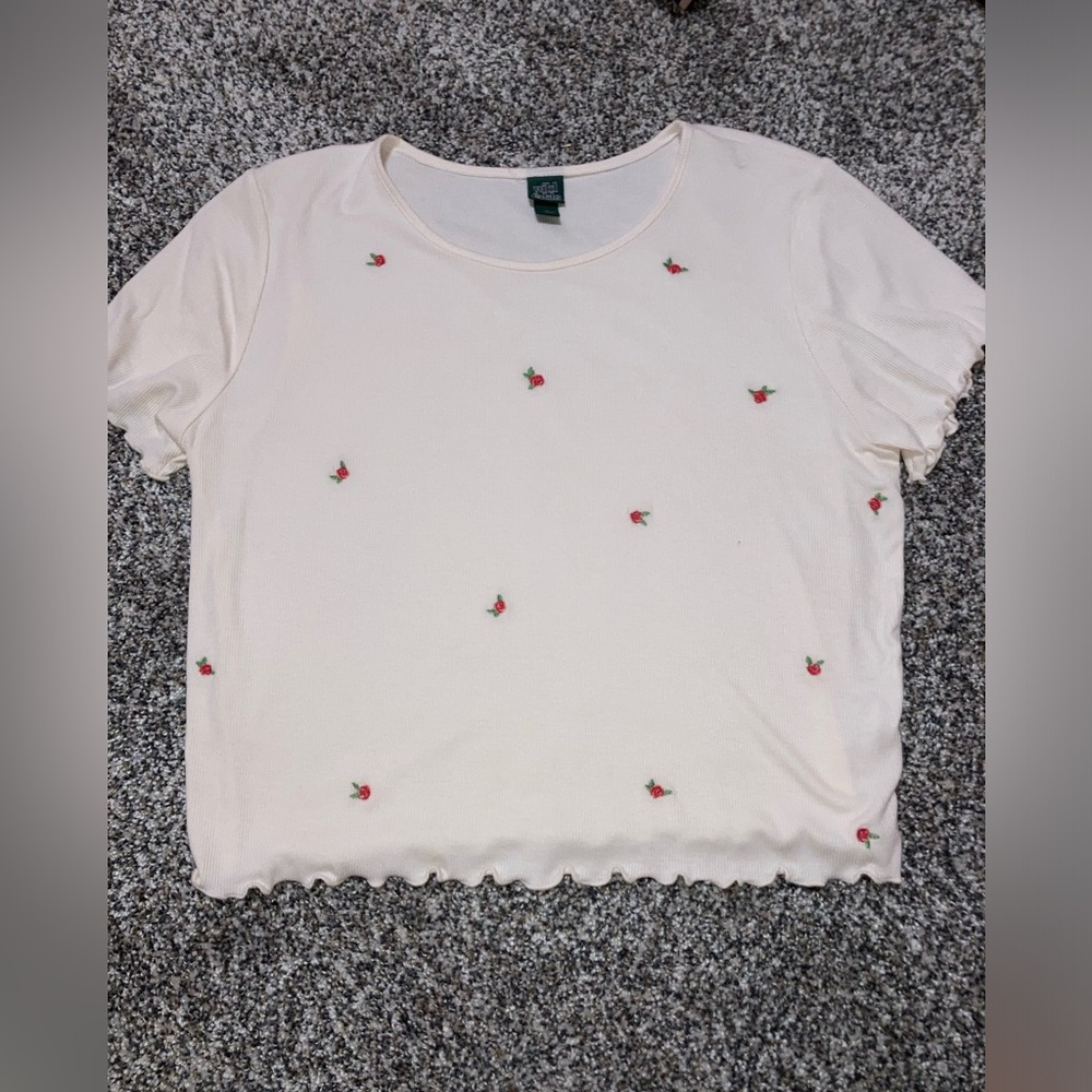 Wild Fable White T Shirt Size XL